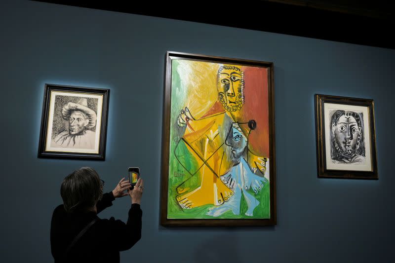 Picasso paintings and works are auctioned at the Bellagio Hotel in Las Vegas