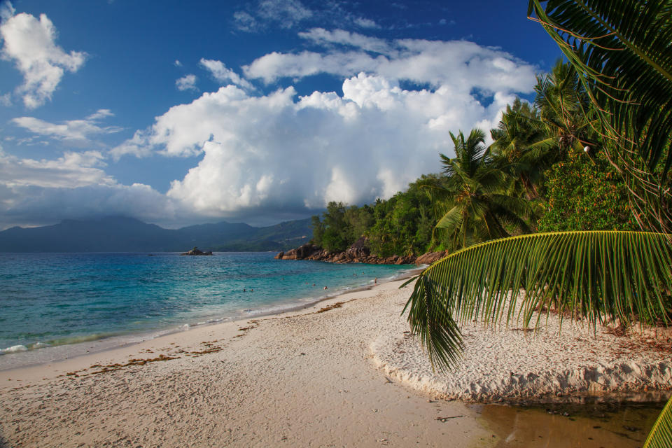 <p>No. 4 Least Affordable Beaches: Seychelles<br> Sunscreen: $26.63<br> Water: $0.98<br> Beer: $7.71<br> Ice Cream: $1.50<br> Lunch: $16.75<br><b>Total: $52.97</b><br> (Photo: Anse Soleil Beach in Mate, Seychelles/Jean-Marie Hullot/<span>Flickr</span>) </p>