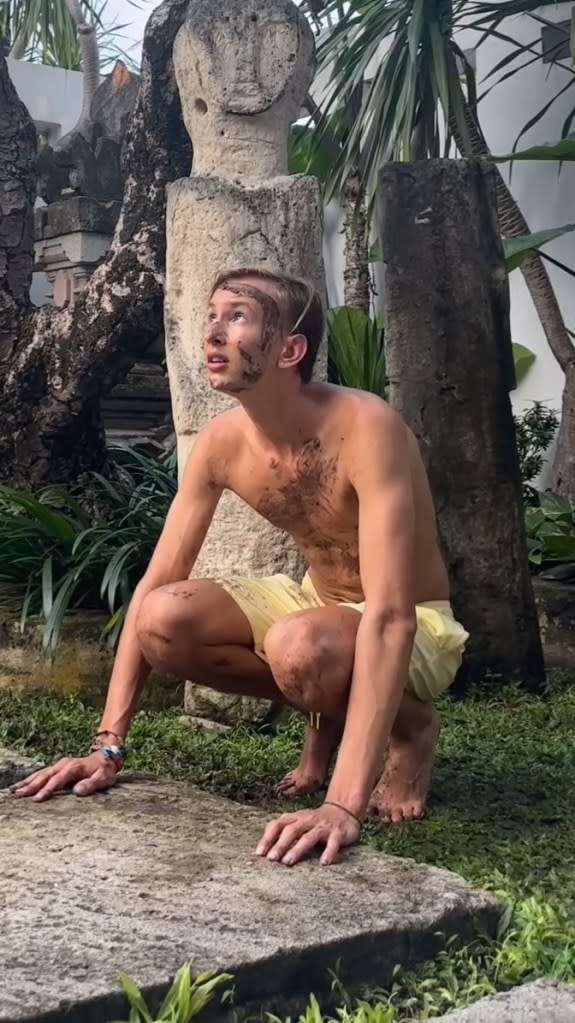 Alex Renko was encouraged by his parents to take ayahuasca. Alex Renko/ Instagram