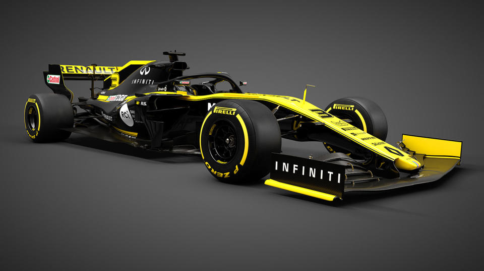 Renault發表其2019年F1新賽車RS19