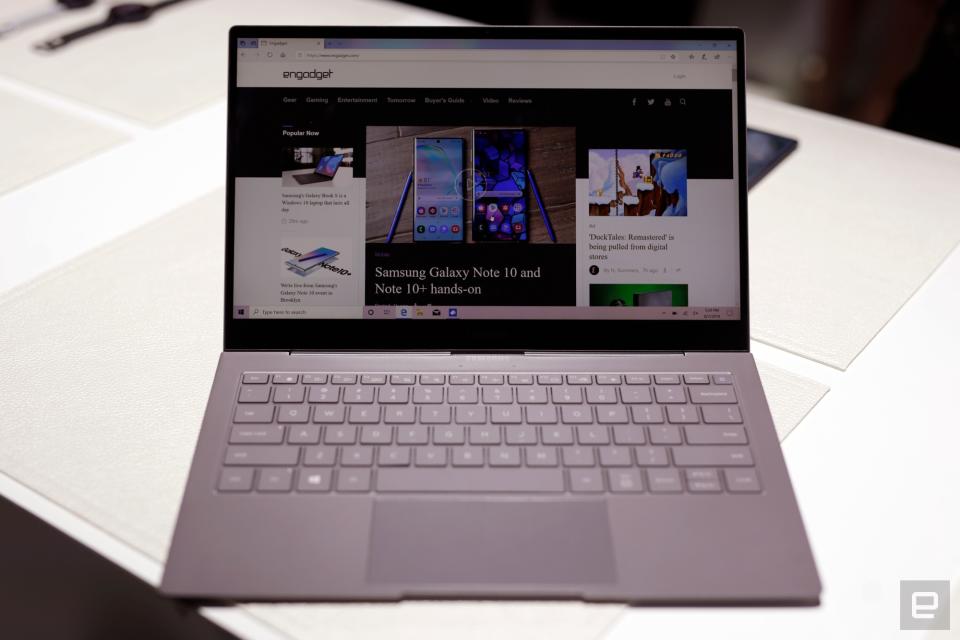 Samsung Galaxy Book S hands-on