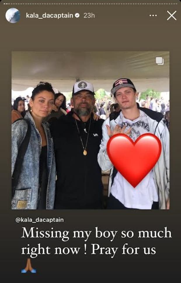 Makani Alexander, right, passed away over the weekend. <p><a href="https://www.instagram.com/kaladacaptain/tagged/" rel="nofollow noopener" target="_blank" data-ylk="slk:Kala Alexander;elm:context_link;itc:0;sec:content-canvas" class="link ">Kala Alexander</a></p>