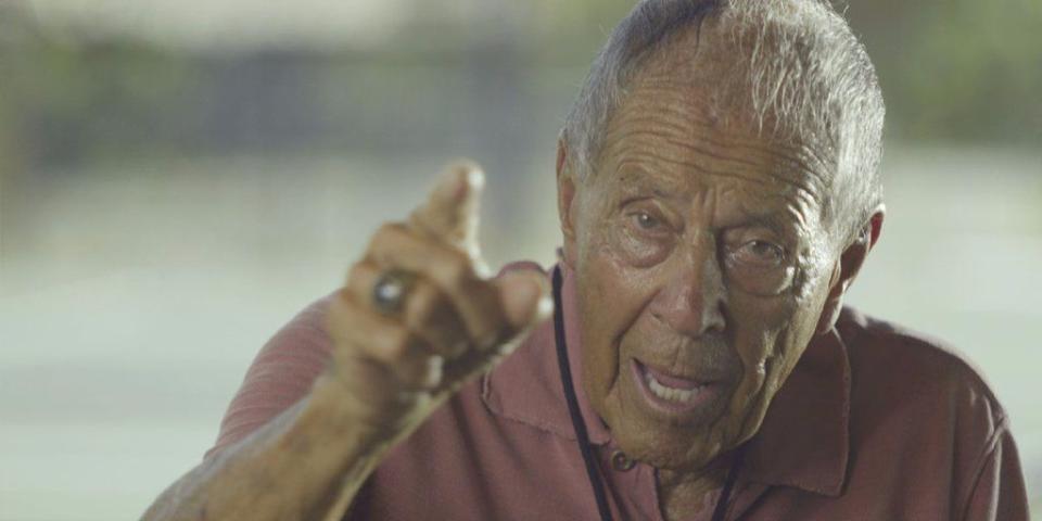 Nick Bollettieri in a scene from the documentary "Love Means Zero."