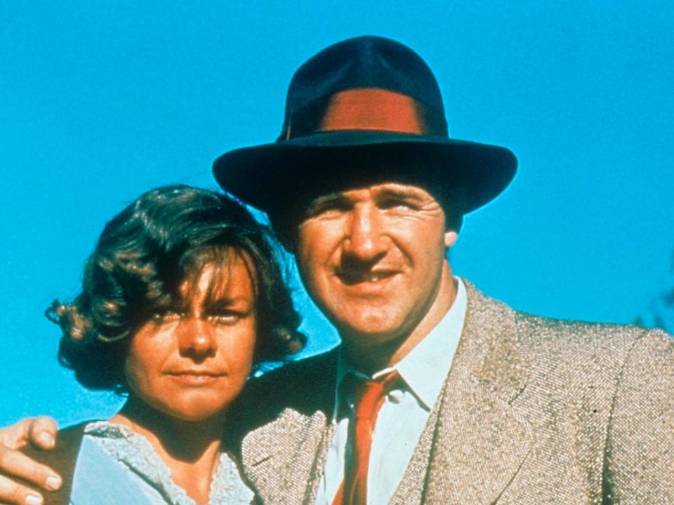 Estelle Parsons and Gene Hackman in ‘Bonnie and Clyde’ (Sky)