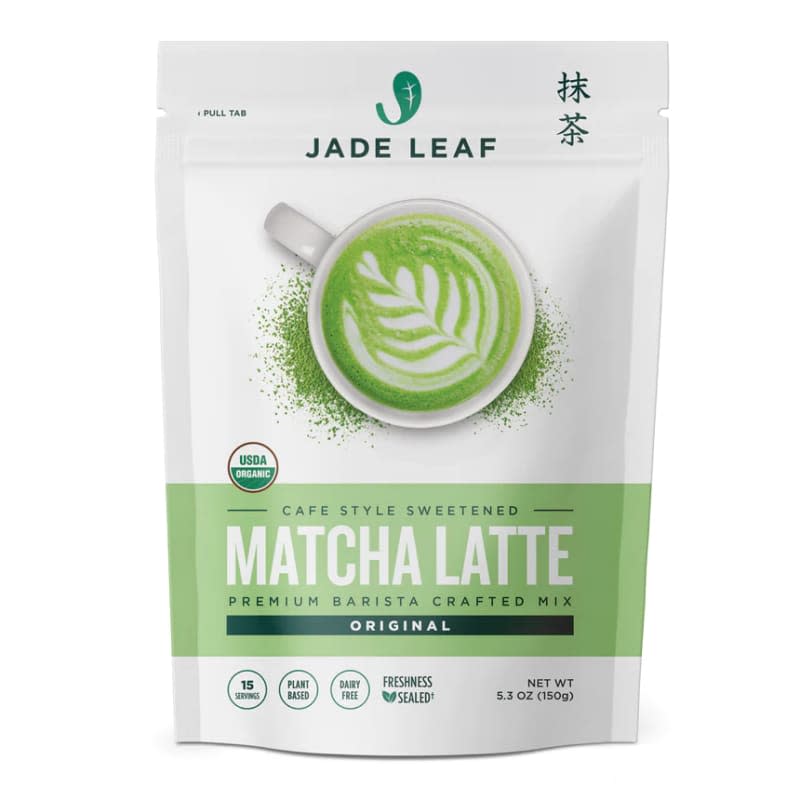 Organic Cafe Style Sweetened Matcha Latte Mix