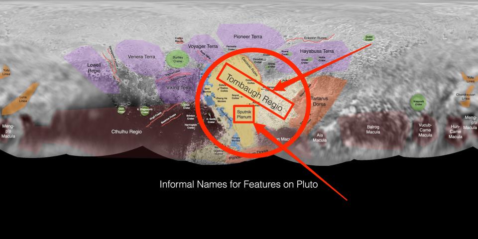 Pluto Map Annotated