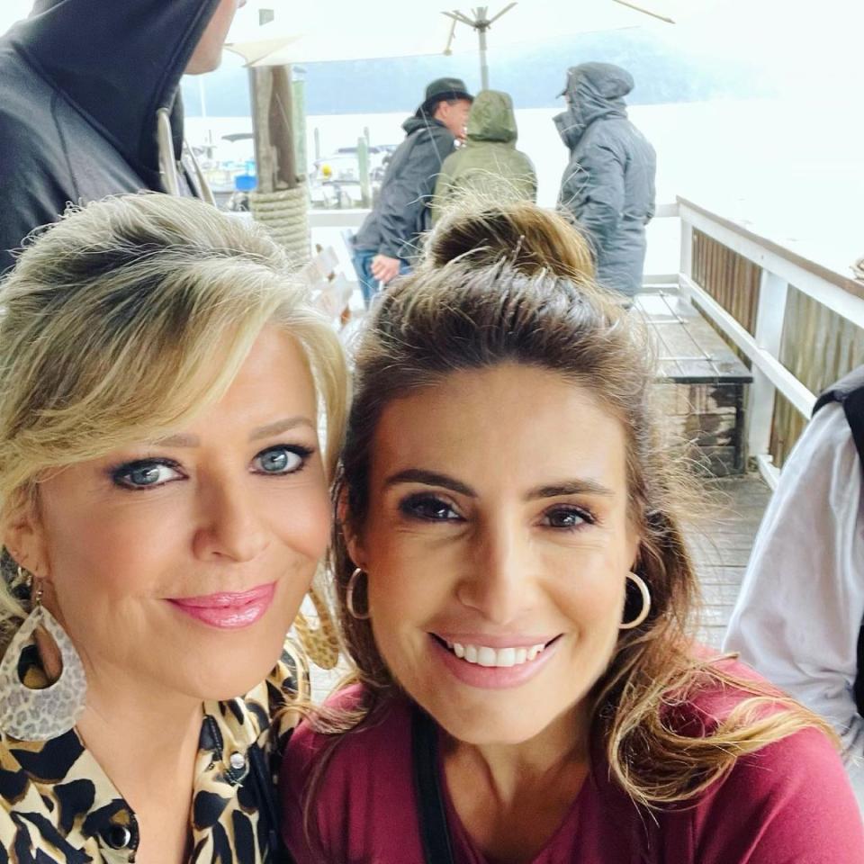 Home and Away's Emily Symons and Ada Nicodemou 