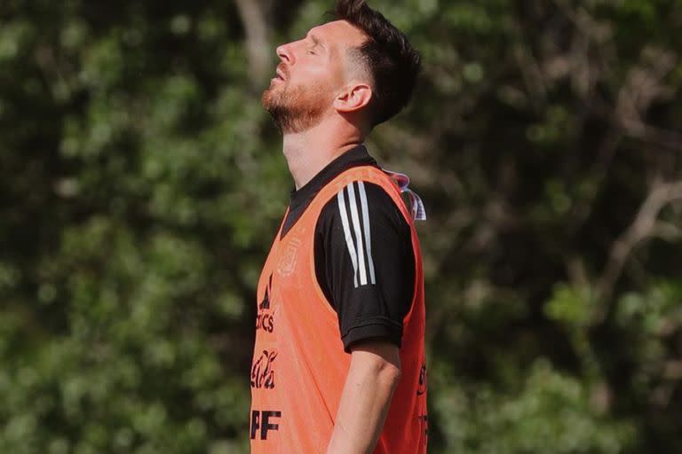 Messi se prepara para el Mundial de Qatar (Foto Instagram @leomessi)