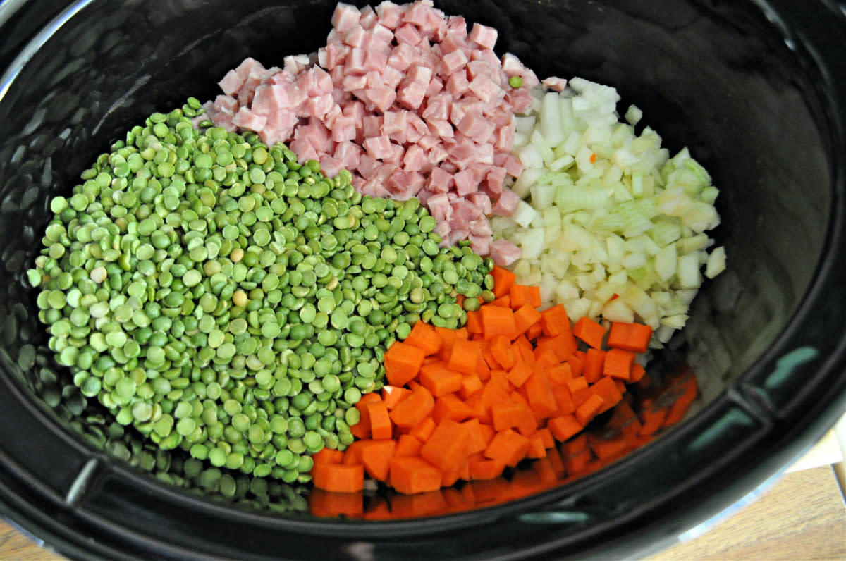 Split Pea Soup Ingredients<p>Krista Marshall</p>