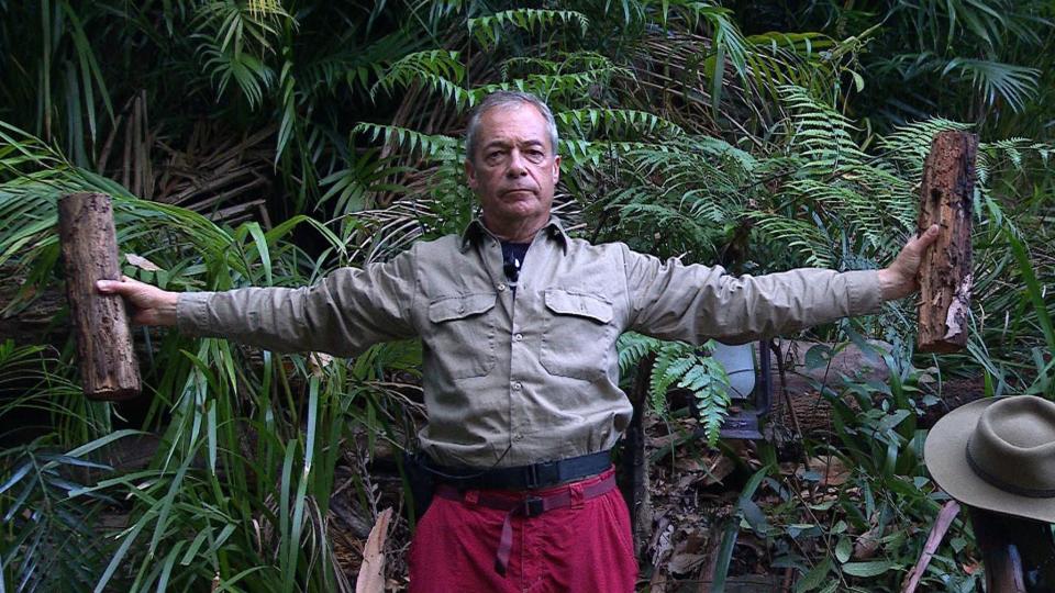 nigel farage 'I'm a Celebrity... Get Me Out of Here!'