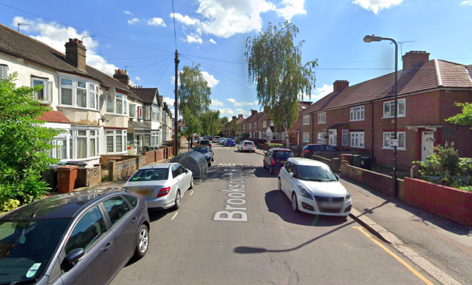 The burglary took place in Brookscroft Road in Walthamstow in April this year. (Google)