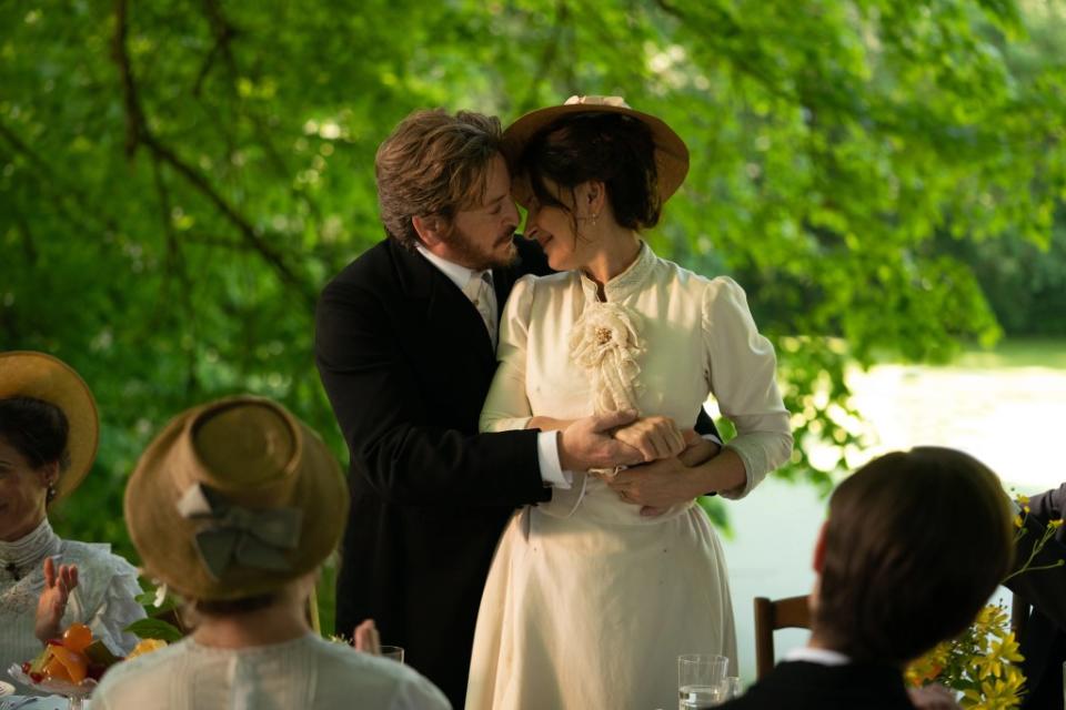 Juliette Binoche and Benoît Magimel in “The Taste of Things” (IFC)