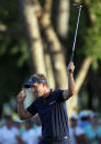 PALM HARBOR, FL - MARCH 18: Luke Donald of England reacts to winning the Transitions Championship in a playoff at the Innisbrook Resort and Golf Club on March 18, 2012 in Palm Harbor, Florida. (Photo by Sam Greenwood/Getty Images)