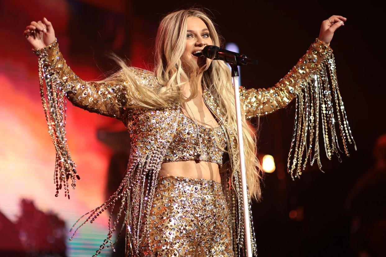 Kelsea Ballerini performs onstage during The Heart First Tour at Radio City Music Hall on September 24, 2022 in New York City.