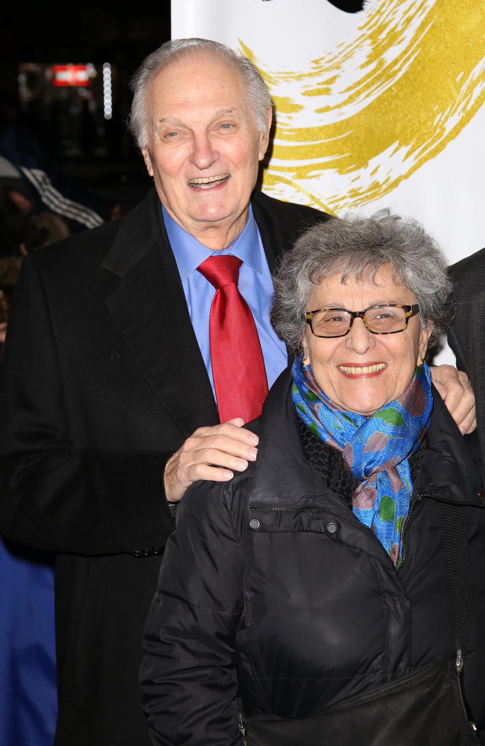 Alan Alda and wife Arlene Alda attend the Broadway Opening Night Performance of 'Fiddler On The Roof' at the Broadway Theatre on December 20, 2015 in New York City.&nbsp;