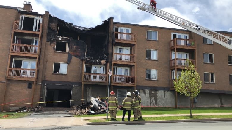 Tenants wait to hear when they can return home after Dartmouth fire