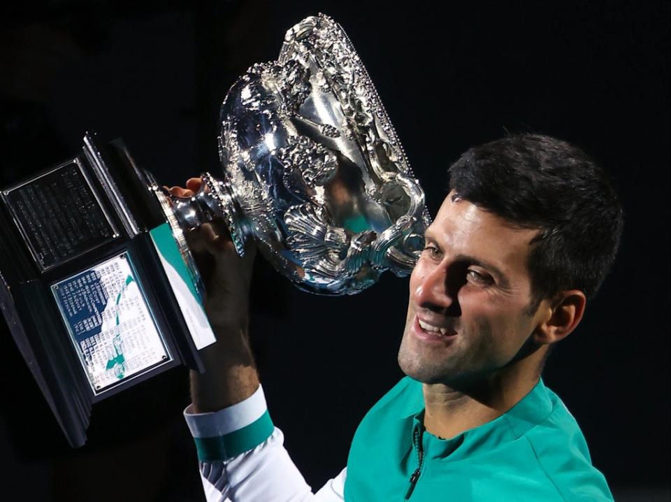 Novak Djokovic is a nine-time winner of the Australian Open  (AFP via Getty Images)