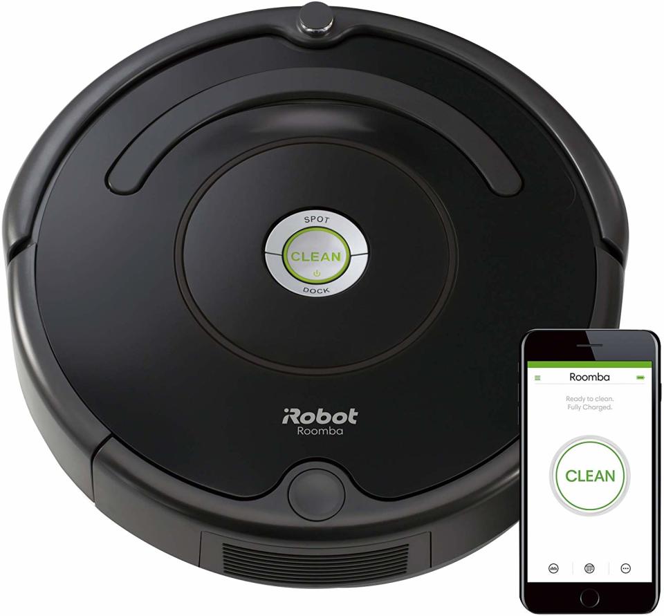 iRobot Roomba 675 Robot Vacuum-Wi-Fi Connectivity, Works with Alexa. (Photo: Amazon)