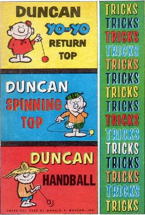 Duncan's yo-yo tricks guide, 1962 (<a href="https://www.flickr.com/photos/randar/15495332892" rel="nofollow noopener" target="_blank" data-ylk="slk:Tom Simpson/Flickr;elm:context_link;itc:0;sec:content-canvas" class="link ">Tom Simpson/Flickr</a>)