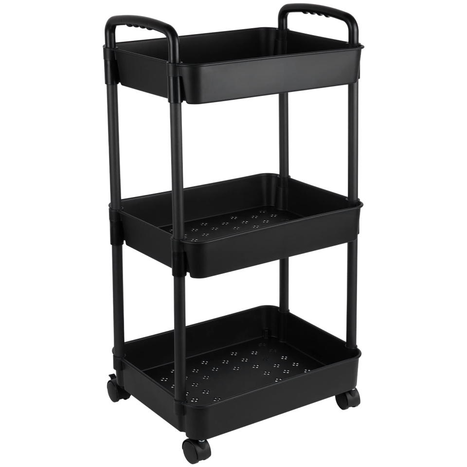 <p><a href="https://clicks.trx-hub.com/xid/hearstcorp_9eb67_ghk?q=https%3A%2F%2Fwww.walmart.com%2Fip%2F3-Tier-Rolling-Cart-Vtopmart-Kitchen-Pantry-Storage-Utility-Cart-for-Office-Bathroom-Living-room-Black%2F1941441530&p=https%3A%2F%2Fwww.goodhousekeeping.com%2Fhome-products%2Fg44633036%2Fbest-book-carts%2F&utmSource=yahoo-us&utmCampaign=65&utmMedium=syn" rel="nofollow noopener" target="_blank" data-ylk="slk:Shop Now;elm:context_link;itc:0;sec:content-canvas" class="link ">Shop Now</a></p><p>3 Tier Rolling Cart</p><p>walmart.com</p><p>$20.99</p><span class="copyright">Vtopmart</span>