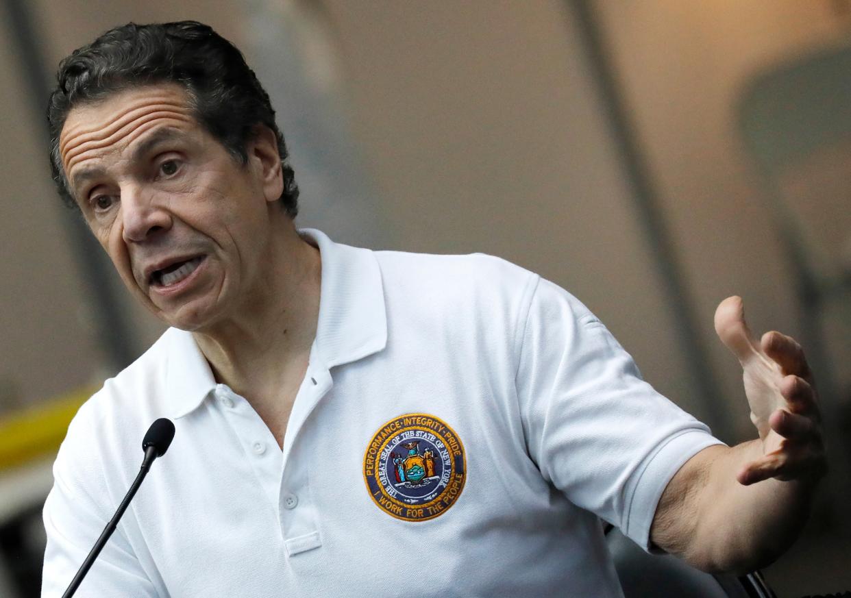 <p>New York governor Andrew Cuomo</p> (EPA)