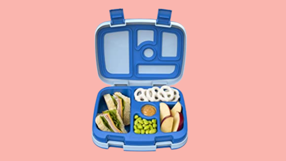 This Bengo box keeps snacks organized and in easy reach whether in the car or in the air.