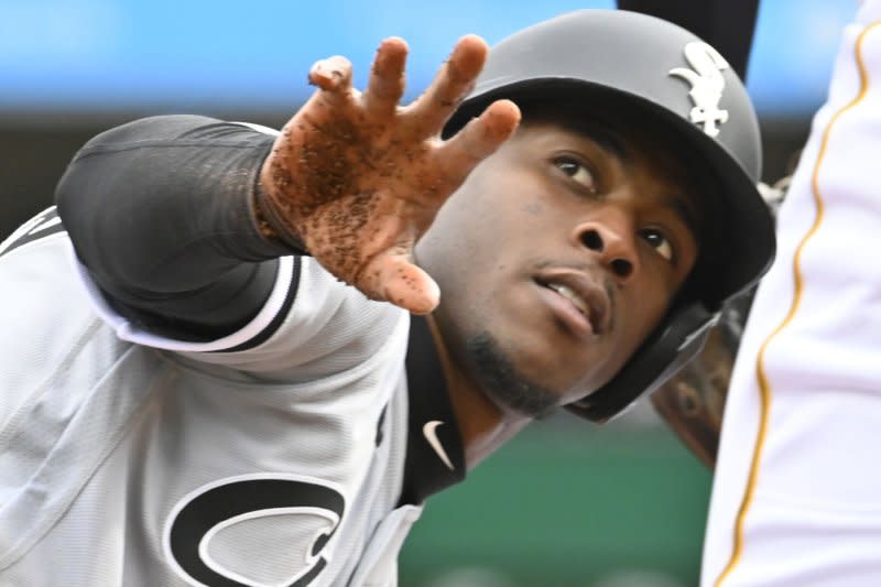 Shortstop Tim Anderson led MLB with a .335 batting average in 2019. File Photo by Archie Carpenter/UPI