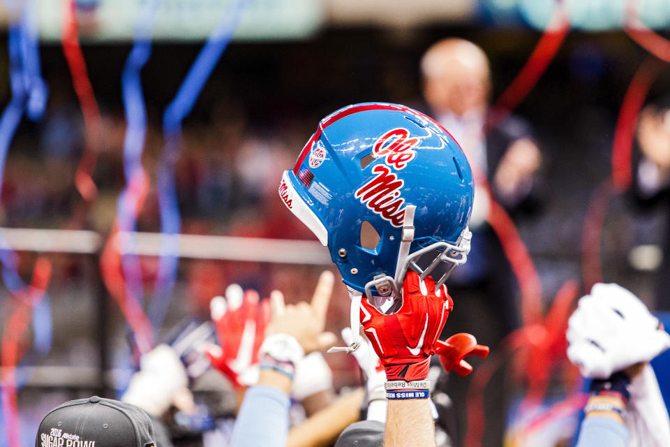 Ole Miss formally submitted its appeal to the NCAA last week before making it public on Wednesday. (via Getty Images)