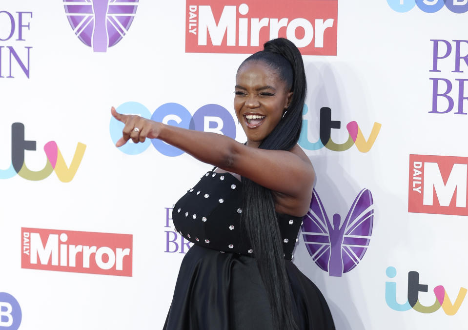 Dancing on Ice's Oti Mabuse arrives at the Pride Of Britain Awards 2023 at Grosvenor House