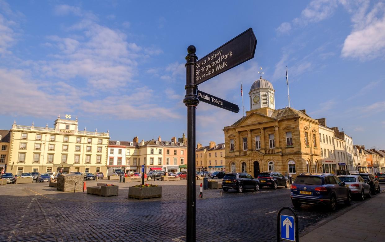 Tourist signage Scotland