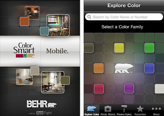 Behr's ColorSmart app allows you to efficiently browse any of Behr's colors. You can also…