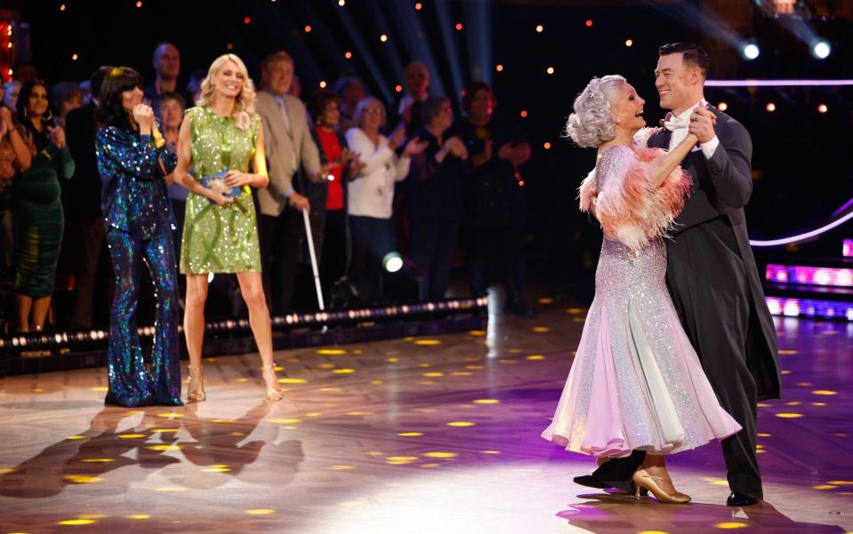 Angela Rippon's last dance