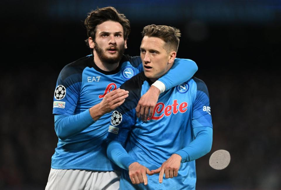 Napoli and Benfica could restore a spark to the quarter-finals (Getty Images)