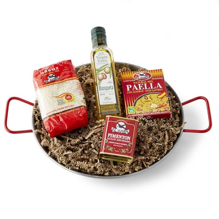 35) Spanish Paella Gift Set in Paella Pan