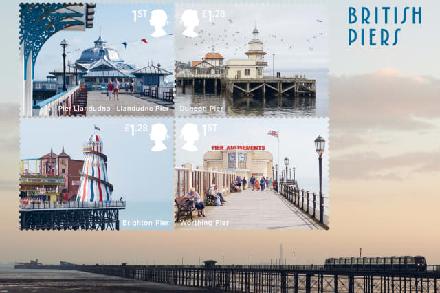 10 new stamps mark seaside architecture