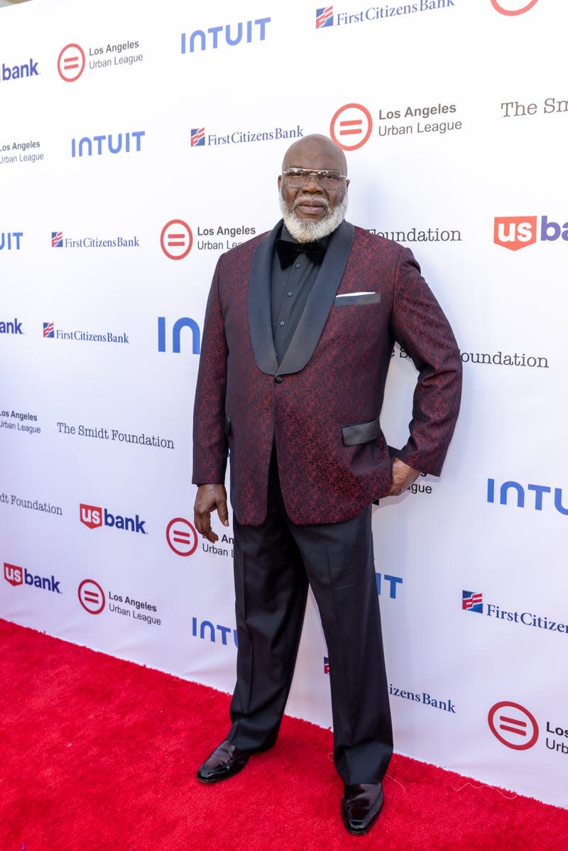 BEVERLY HILLS, CALIFORNIA - MAY 18: Bishop T.D. Jakes attends Los Angeles Urban League’s Whitney M Young, Jr. Awards Dinner on May 18, 2023 in Beverly Hills, California.