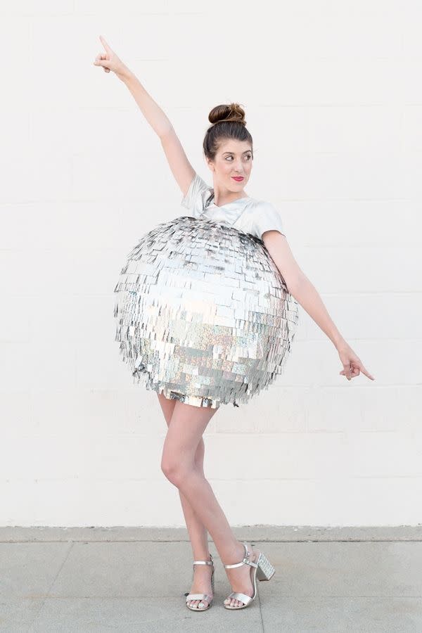 DIY Disco Ball Costume