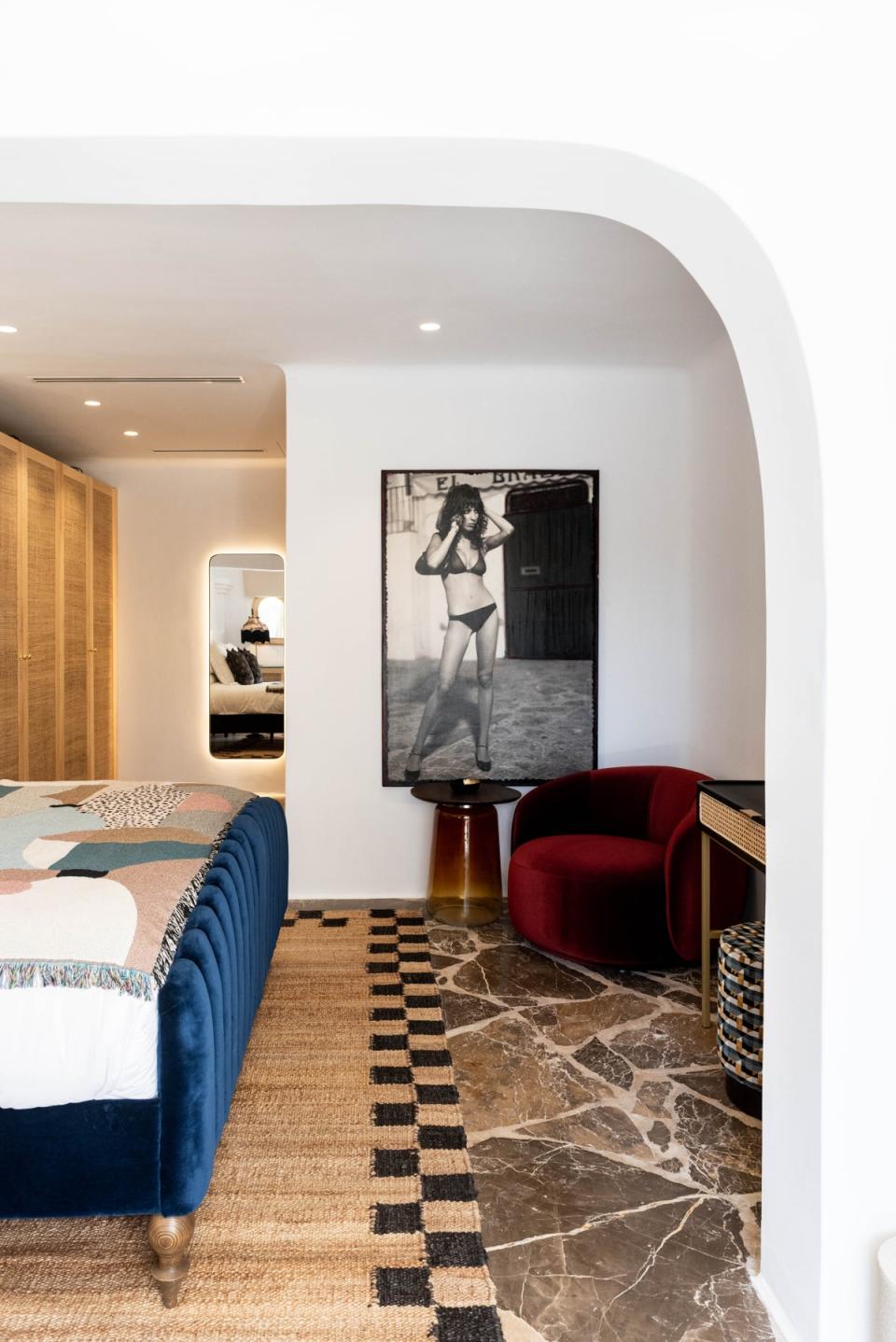 Guests can expect an aesthetic which sees timeless rock ‘n’ roll meeting mid-century modern (Pikes/Sofia Gomez Fonzo)