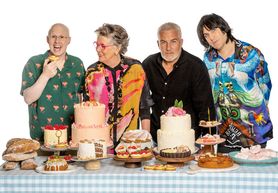 The Bake Off stars. (Channel 4)