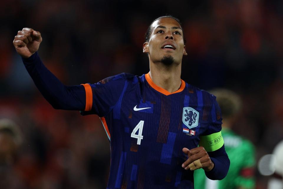 Virgil Van Dijk will be a key part of the Netherlands’ Euro 2024 campaign (Getty Images)