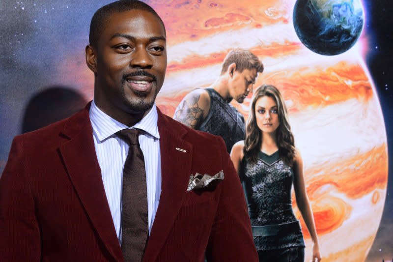 David Ajala attends the premiere of "Jupiter Ascending" at TCL Chinese Theatre in Hollywood in 2015. File Photo by Jim Ruymen/UPI