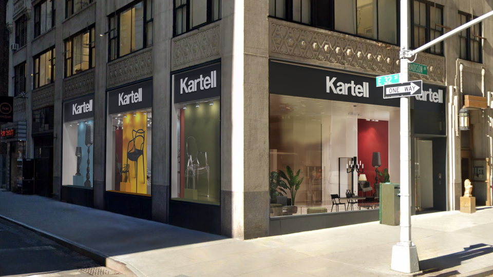 Kartell on Madison Avenue and 32nd Street.