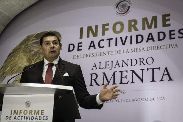 Senador por Puebla Alejandro Armenta