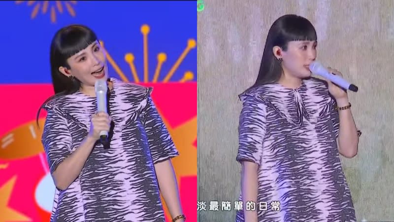 魏如萱在台南跨年晚會宣布「Have a nice day 演唱會」將返場。（圖／YouTube／TVBSNEWS）