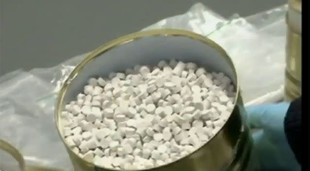 The cafe owner was involved in the importation of $122m worth of ecstasy. Photo: 7 News