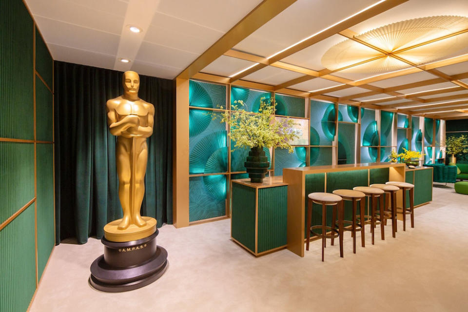 The 96th Oscars Greenroom, designed by Rolex