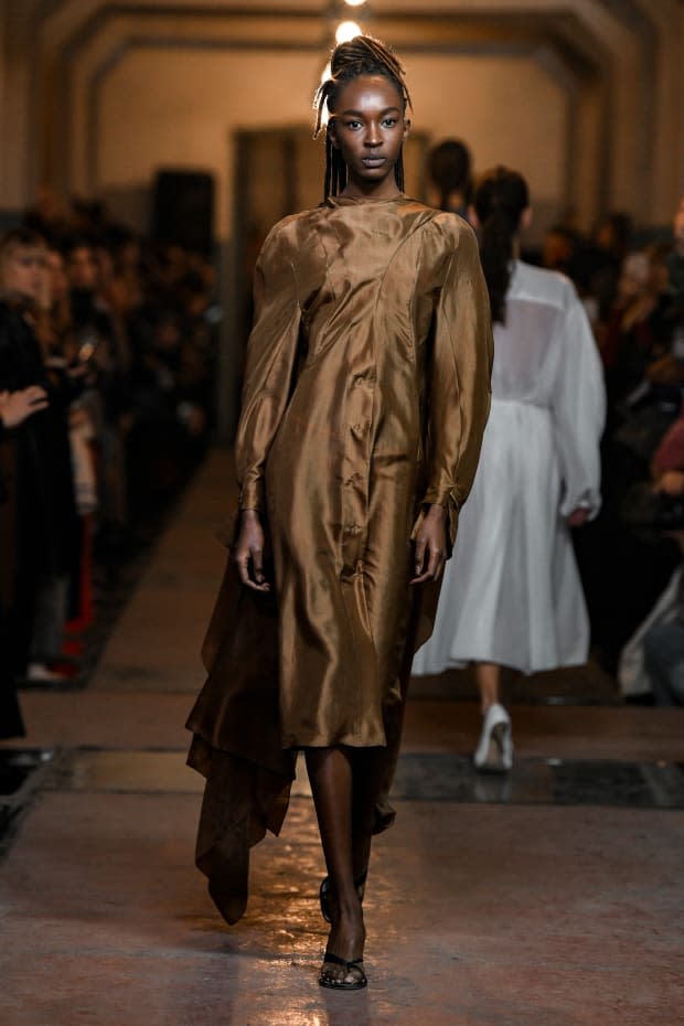 <p>A look from the Situationist Spring 2020 collection. Photo: Ik Aldama </p>