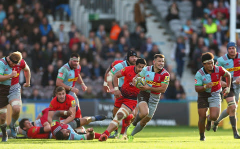 Danny Care makes a break - Credit: Getty images