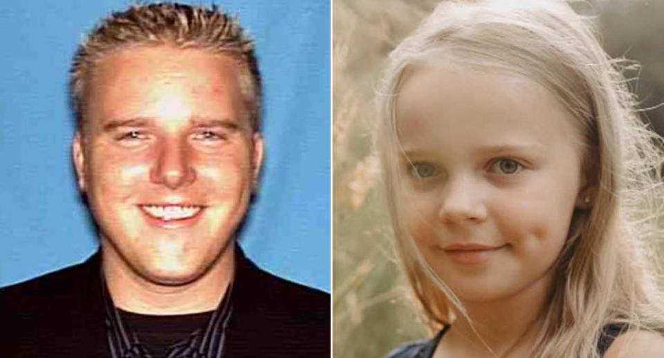 Sophie Long, 10, pictured with her dad Michael.