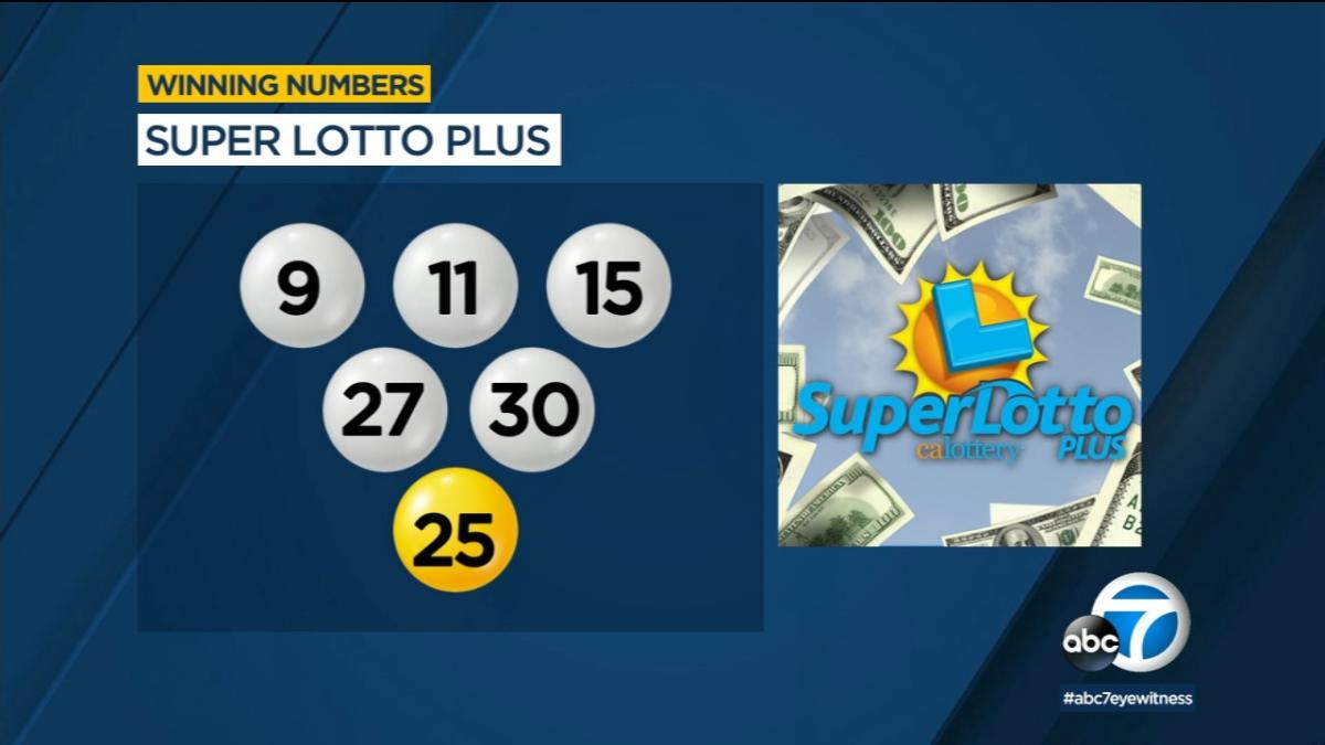 62 million SuperLotto Plus ticket sold in Van Nuys